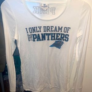 Victoria Secret Pink NFL Panthers Shirt